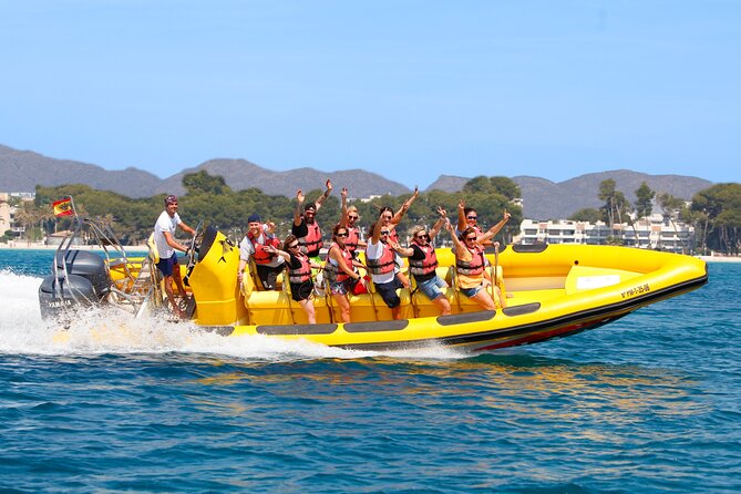 1 Hour of Adrenaline and Speedboat adventure in Alcúdia - Photo stops along Mallorca’s north coast