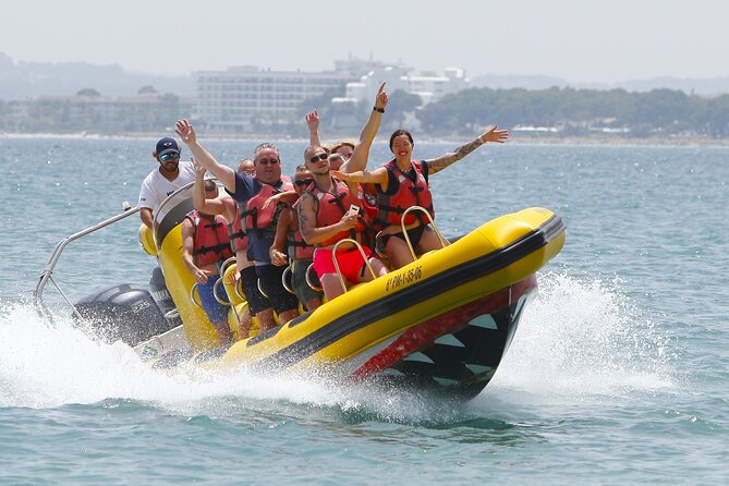 1 Hour of Adrenaline and Speedboat adventure in Alcúdia - Leaving Platja d’Alcúdia at speed