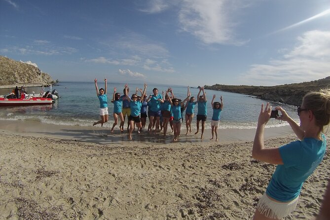 2-Hour Mykonos Private Sea Safari and Snorkeling on a Powerboat - Reaching Tragonisi by powerboat