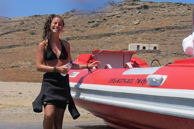 2-Hour Mykonos Private Sea Safari and Snorkeling on a Powerboat - Remote beaches and quiet coves
