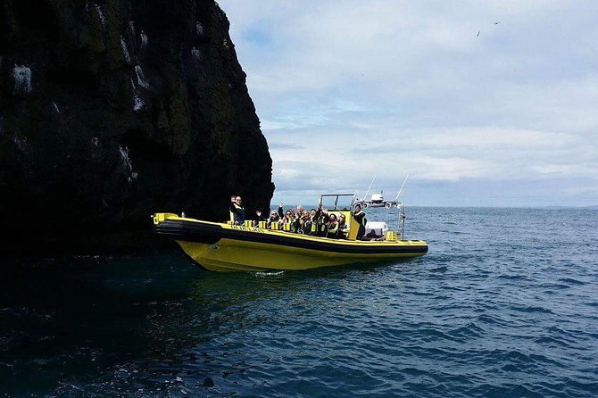 2 hour Round Trip in Vestmannaeyjar on a RIB Boat - Out toward Súlnasker and the distant islands