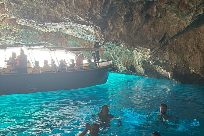 2025 Private Boat To Blue Cave 3 hours ADVENTURE - Inside the former submarine tunnels