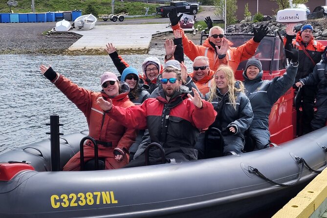 3 Hour Ocean Safari by Zodiac Boat -Whales & Icebergs seasonally - Two hours on Trinity Bay
