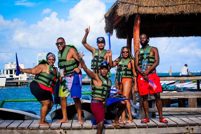 3 in 1 Jungle Speedboat and Snorkeling in Cancun - What the $65.50 price really covers