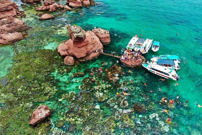 3 Islands by speed boat trip - The drone photo and SUP moment