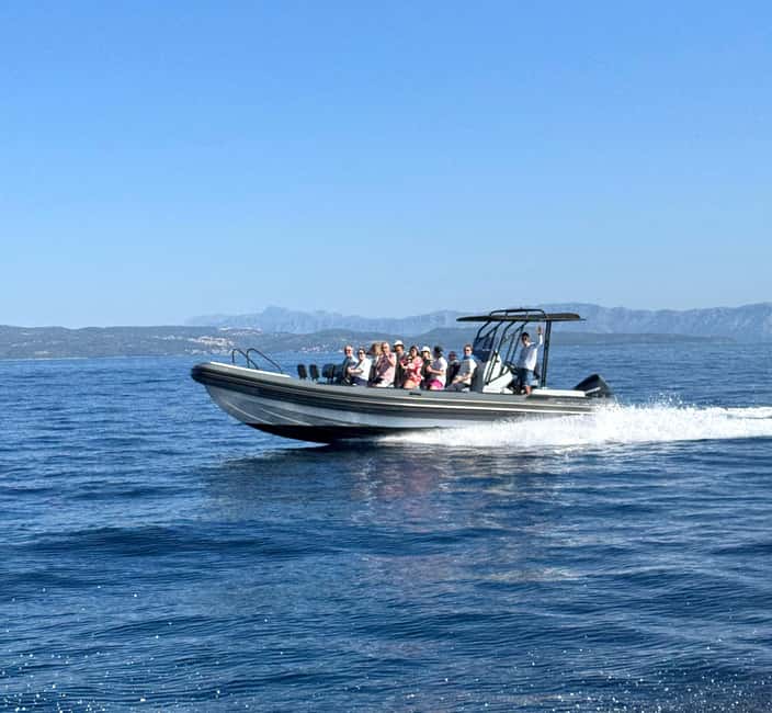 3 Islands Speedboat Tour: Golden Horn, Blue Lagoon & Jelsa - Zečevo brings back the quiet