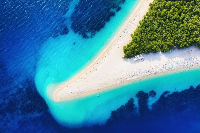 3 Islands Speedboat Tour: Golden Horn, Blue Lagoon & Jelsa Town - Makarska to Brac by speedboat