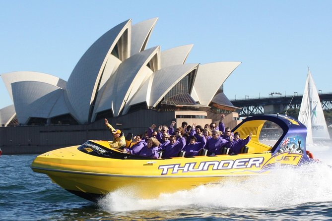 30-Minute Sydney Harbour Jet Boat Ride on Thunder Twist - Starting at Jetty 1 in Circular Quay