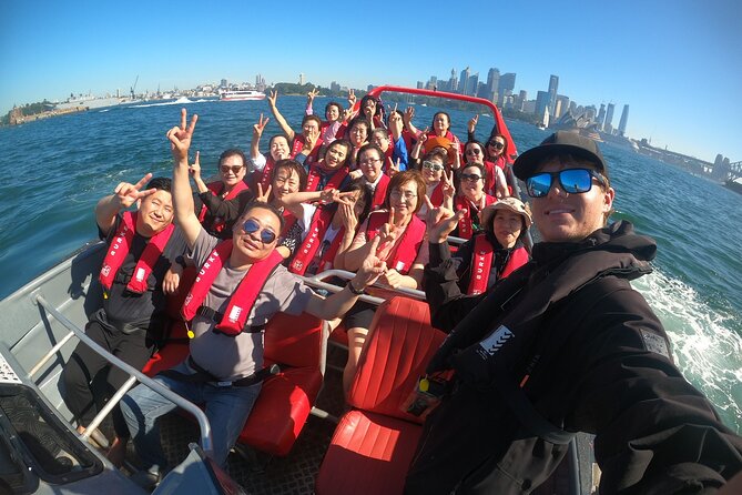 30-Minute Sydney Harbour Jet Boat Thrill Ride - Getting Wet Is Part of the Deal