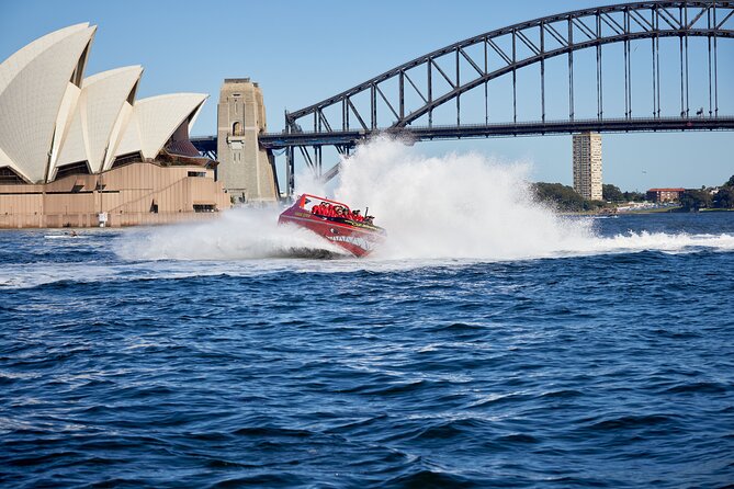 30-Minute Sydney Harbour Jet Boat Thrill Ride - Fort Denison, the Navy Fleet, and Rose Bay