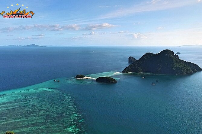 4 Islands + Koh Hong Private Tour by Speedboat, 2 Tours in 1 Day - Poda Island gives you the classic Krabi beach