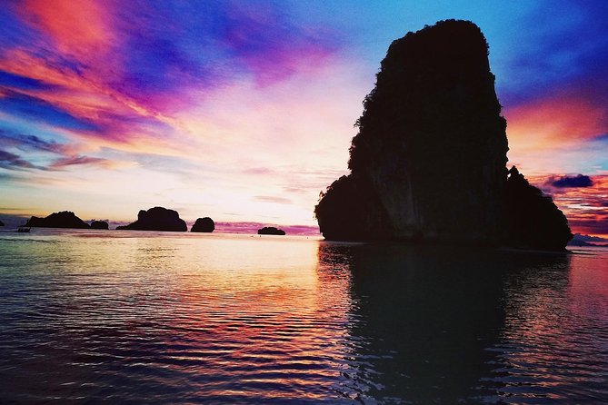 4 Islands Sunset + Plankton, Semi-Private Tour only 12 Guests - Phra Nang Cave Beach is the scenic centerpiece