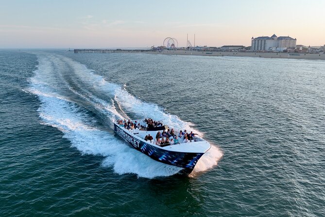 45-Minute Sea Rocket Speed Boat & Dolphin Cruise in Ocean City MD - What the 45-minute route feels like