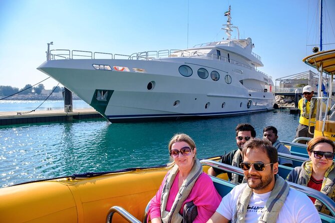 45 Minutes Ras Al Khaimah Sightseeing Speed Boat Tour - Al Marjan Island, the main attraction from the water