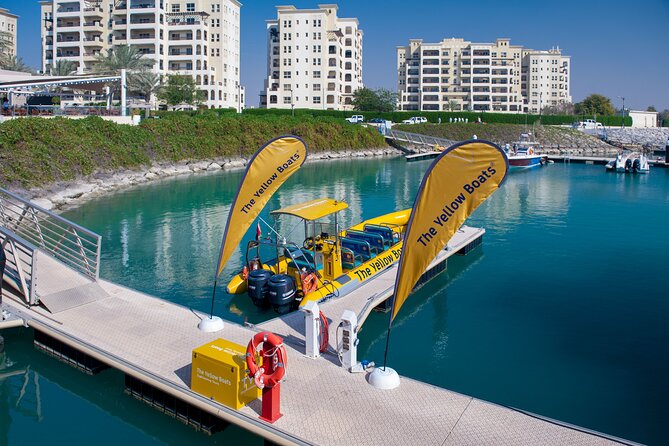 45 Minutes Ras Al Khaimah Sightseeing Speed Boat Tour - The first views: Waldorf Astoria and Al Hamra’s resort coast
