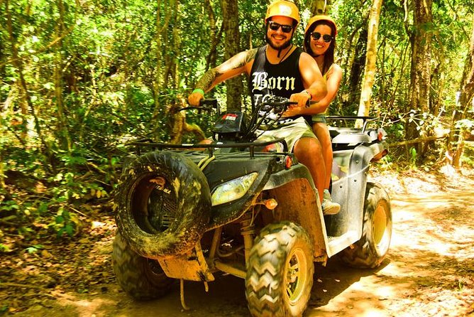 5-in-1 Adventure in Cancun: ATVs, Ziplines, Speed Boat, Snorkel and Cenote Swim - A full day that joins sea and jungle