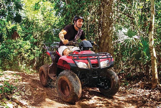 5-in-1 Adventure in Cancun: ATVs, Ziplines, Speed Boat, Snorkel and Cenote Swim - Puerto Morelos speedboats and reef snorkeling