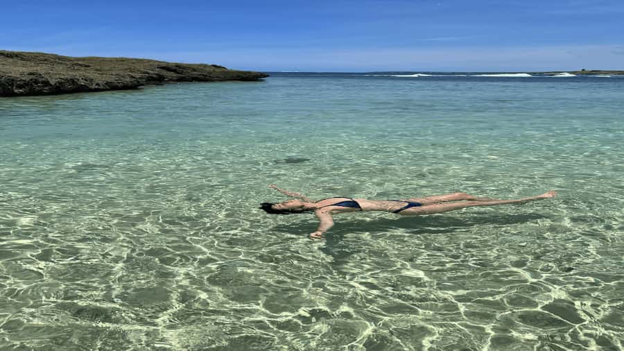 5 Islands Speedboat w/Snorkeling Sea Turtle + Lunch & Drinks - The return past Ilot Margenie