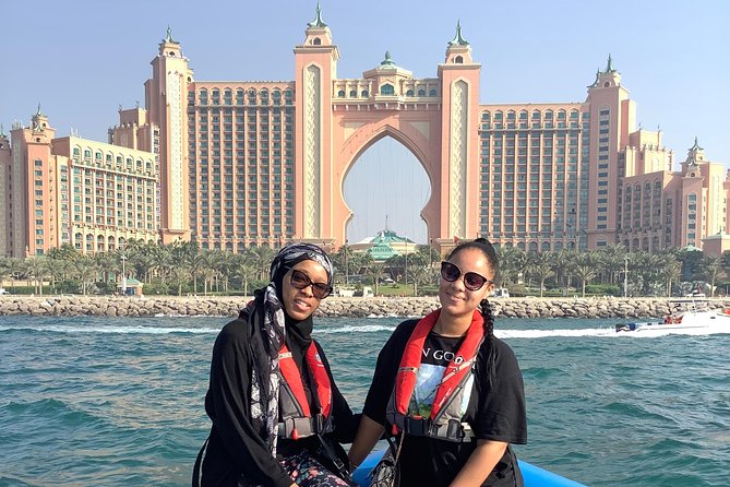 90-Min Speed Boat: Burj Al Arab, Atlantis, Ain Dubai & Ice Cream! - Getting close to Ain Dubai