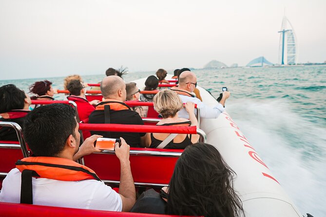 90 Mins Speedboat Tour Dubai Marina JBR Atlantis and Burj Al Arab - Burj Al Arab, the final landmark