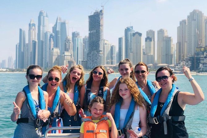 90 Minutes Speedboat Tour Dubai Marina, Burj Al Arab and Atlantis - Cruising around Palm Jumeirah