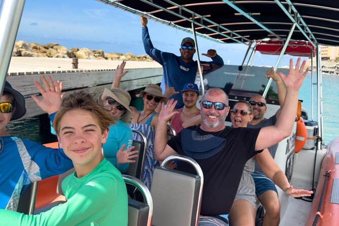 Adventurous Snorkel and Sightseeing tour with RIB boat - A fast start from Curaçao’s waterfront