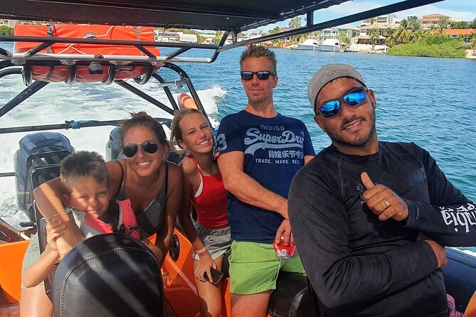 Adventurous Snorkel and Sightseeing tour with RIB boat - Tugboat Beach and the shallow wreck