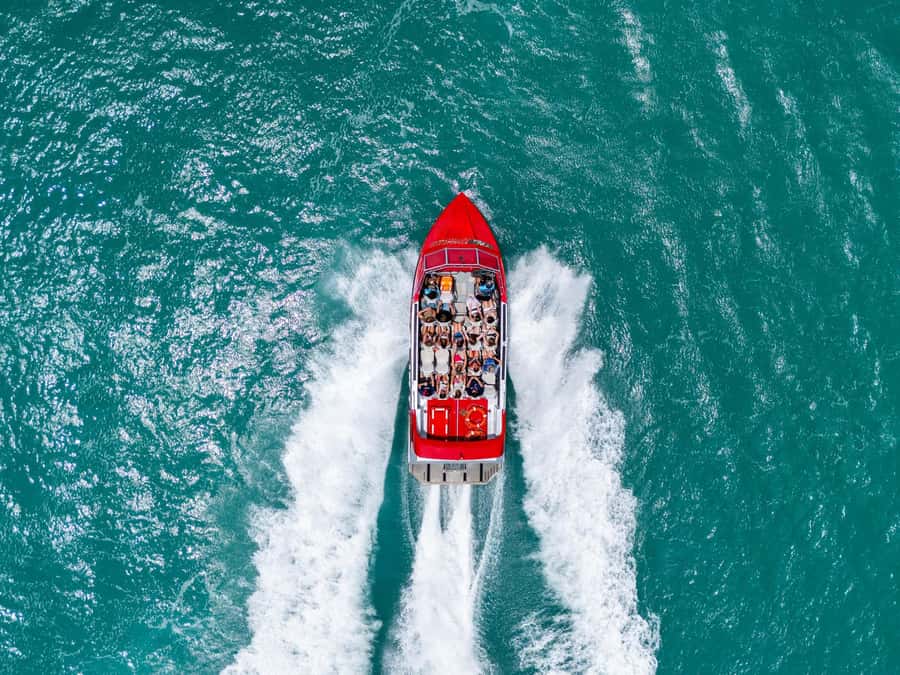 Airlie Beach: 30-Minute Jet Boat Ride - 180s, 360s and the wettest moments