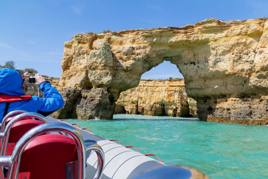 Albufeira: Dolphins & Benagil Caves RIB Tour - What the RIB ride feels like