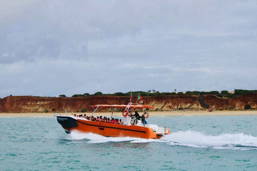 Algarve: Benagil Caves Open Speedboat Tour - What the open speedboat feels like