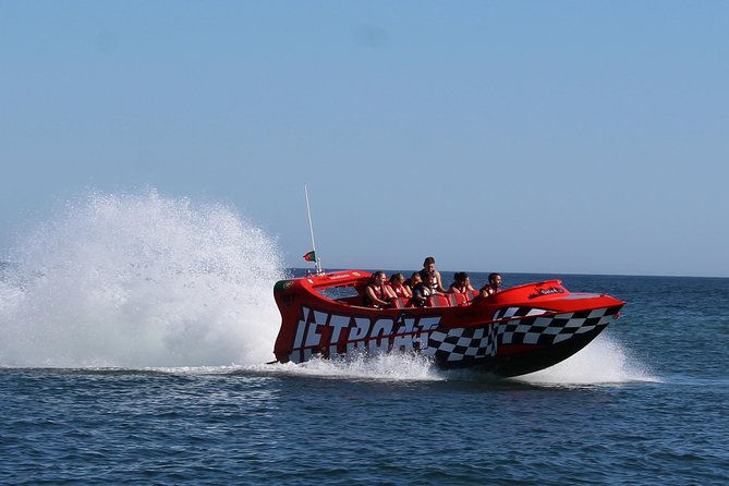 Algarve Jet Boat Tour from Albufeira - Spins, slides, and power brakes