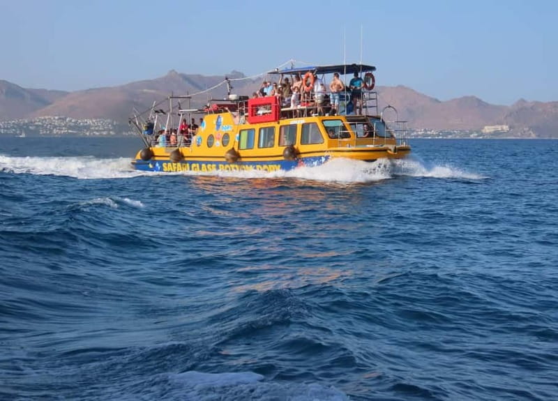 An Aegean Sea Adventure on Glass-Bottom Speedboat Dory! - Key points to know before boarding