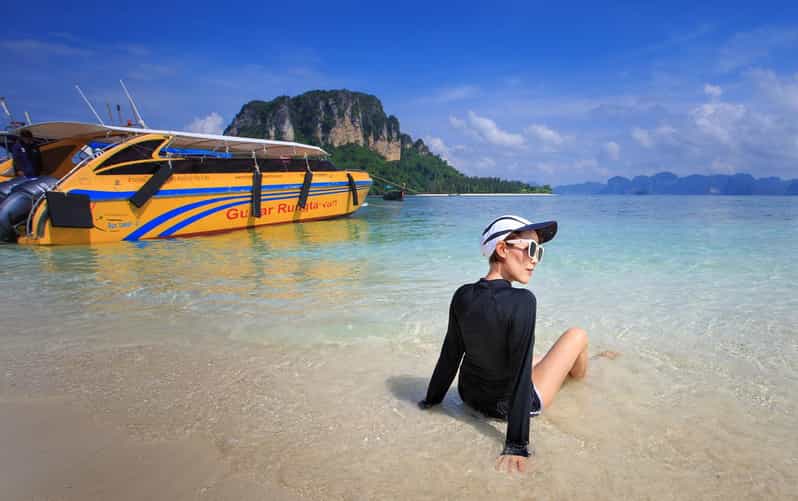 Ao Nang: 4 Islands Day Tour by Speedboat or Longtail Boat - Tup Island and the Sandbar
