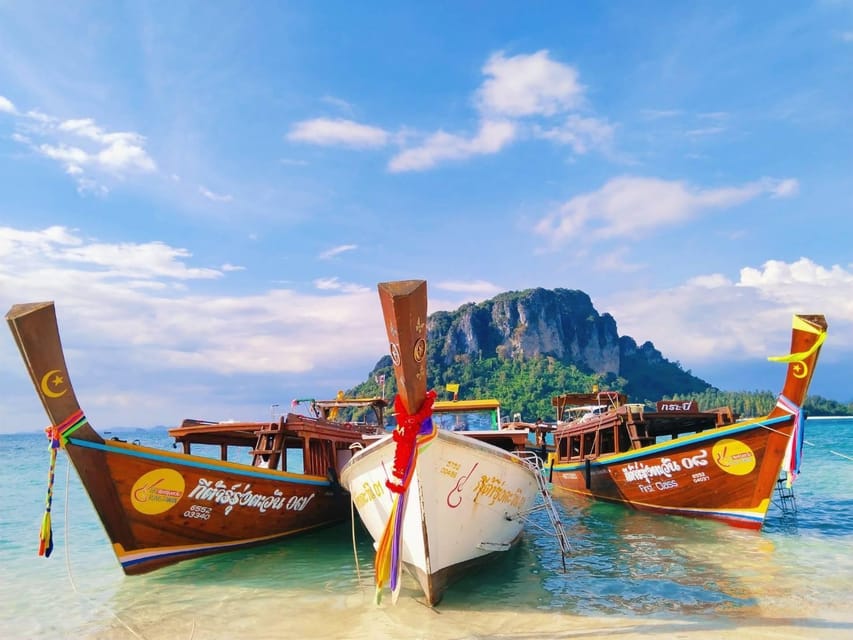 Ao Nang: 4 Islands Day Tour by Speedboat or Longtail Boat - Guides, Group Rhythm, and Organization