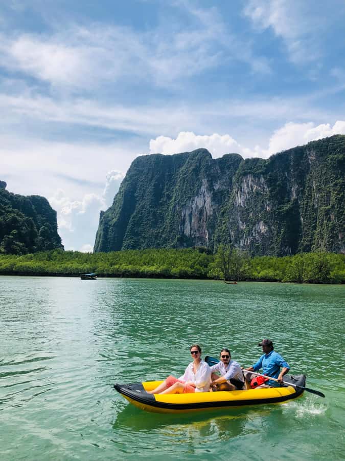 Ao Nang: James Bond & Hong Islands w/Canoeing by Speed Boat - The speedboat ride is efficient, but not gentle