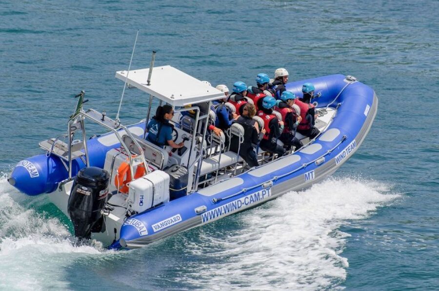 Arrábida: Setubal, Sesimbra Coasteering & Speedboat Tour - The speedboat ride gets you to the coast