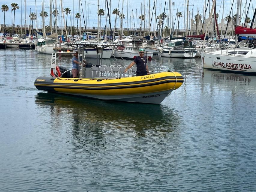 Barcelona: Fast Skyline Cruise - A calm start through the Olympic Port