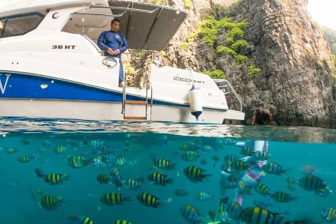 Beat the Crowds: Earlybird Phi Phi Islands by Speedboat - Bamboo Island lunch and the included extras
