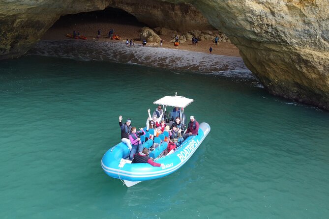 Benagil Caves- Speed Boat Tour - Entering Algar de Benagil by boat