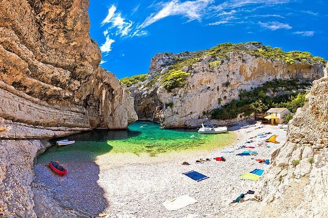 Blue and Green Cave Speedboat Excursion from Hvar Town - The best parts of the day at a glance