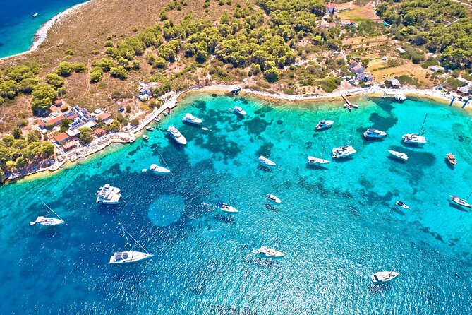 Blue and Green Cave Speedboat Excursion from Hvar Town - Two hours around the Pakleni Islands