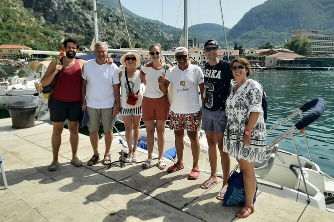 Blue Cave 3 hours GROUP tour with modern speedboat - Racing across the Bay of Kotor toward the Blue Cave