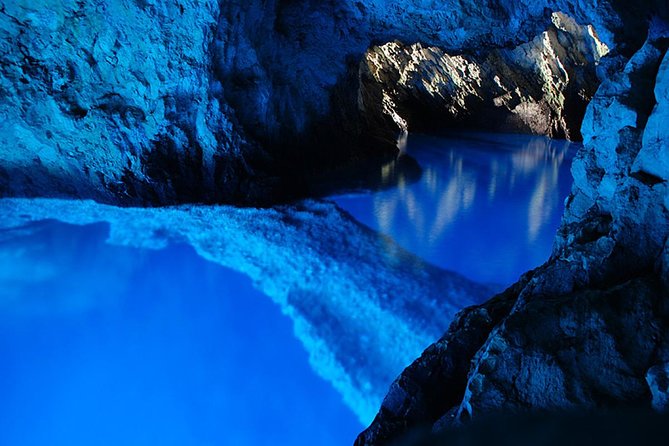 Blue Cave and Hvar 5 Islands full-day Speedboat Tour from Split - Stiniva Cove, beautiful but weather dependent