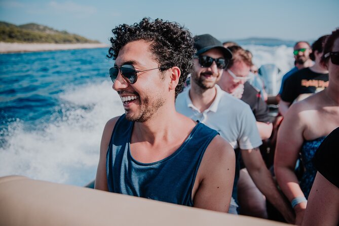 Blue cave, Mama Mia and Hvar, 5 island speedboat tour from Trogir - Blue Cave: beautiful, brief, and weather dependent