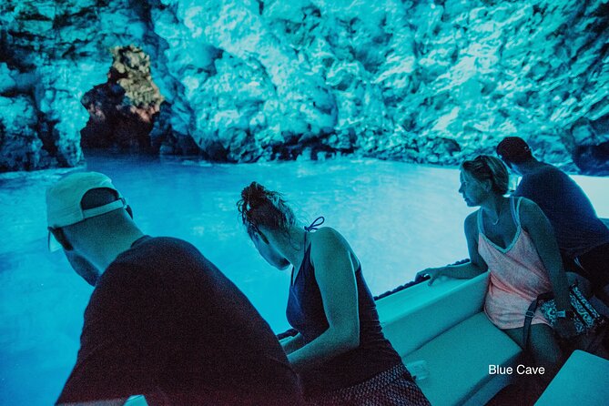 Blue cave, Mama Mia and Hvar, 5 island speedboat tour from Trogir - Komiža gives the morning some character