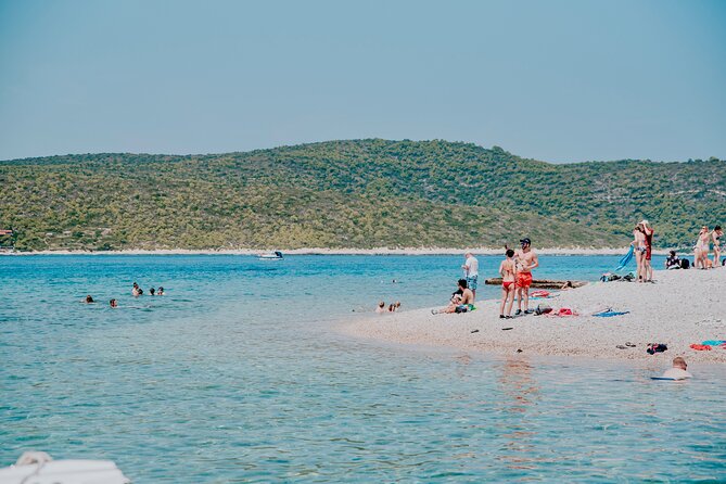 Blue cave, Mamma Mia and Hvar, 5 islands speedboat tour - Srebrena Beach, the Mamma Mia stop