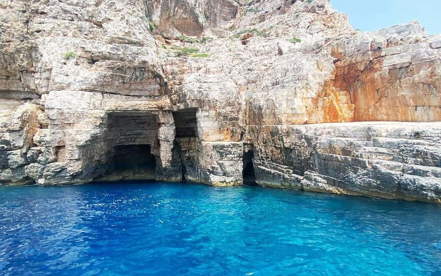Blue Cave speedboat trip from Trogir - The blue light inside Biševo’s Blue Cave