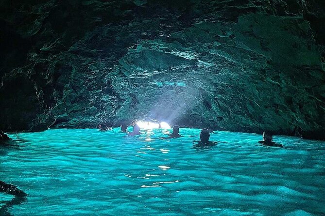 Blue cave tour with a speedboat-small group - Blue caves, swimming, and snorkeling time