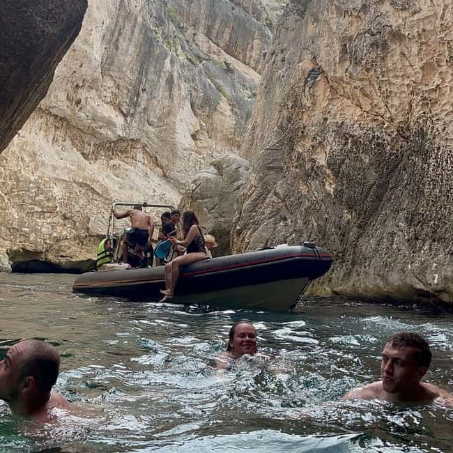 Blue Gem Cave Speedboat Tour Vlore - What the boat day feels like