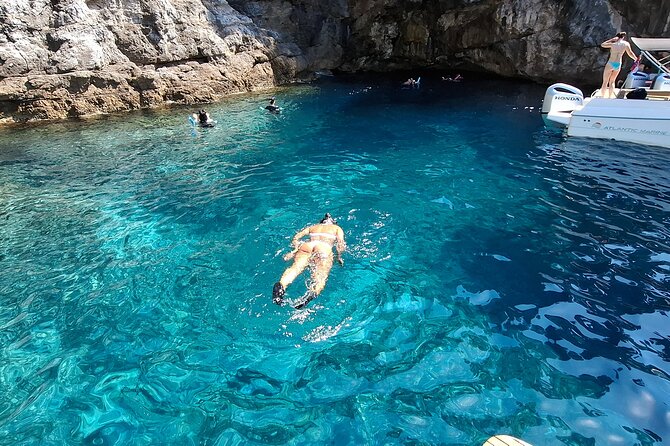Blue & Green cave,Šunj beach - with drinks small group speedboat - Leaving Dubrovnik for Kolocep Island